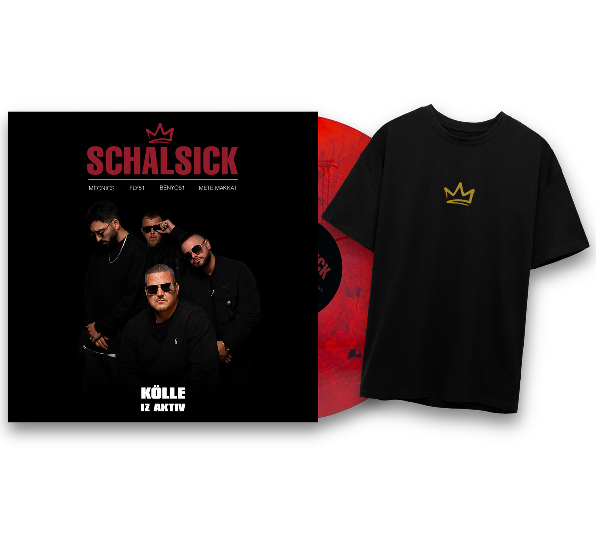 "Kölle Iz Aktiv" Vinyl + T-Shirt Bundle