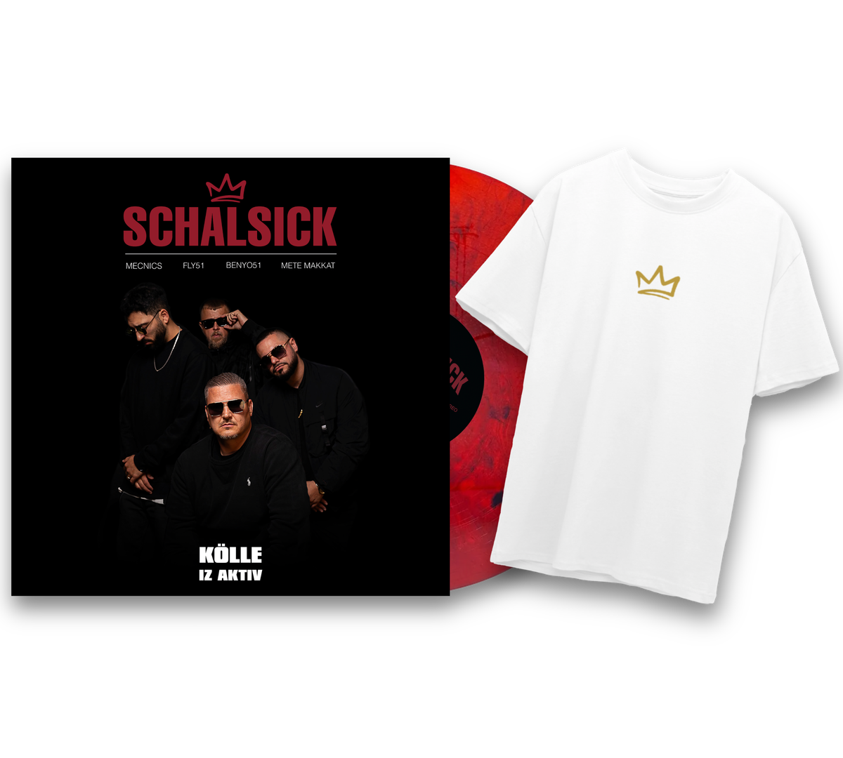 "Kölle Iz Aktiv" Vinyl + T-Shirt Bundle